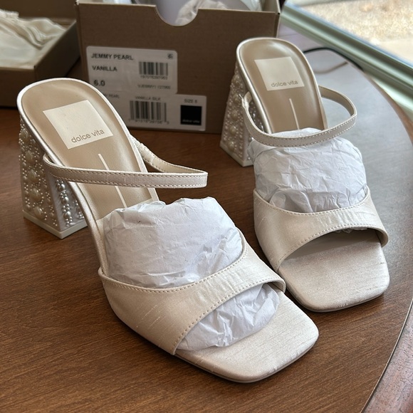 Dolce Vita Jemmy Pearl Sandal Heel - Picture 2 of 8